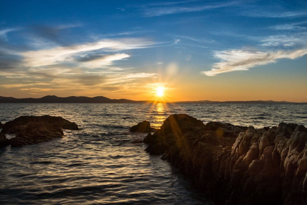 Where to watch the sunset in Zadar